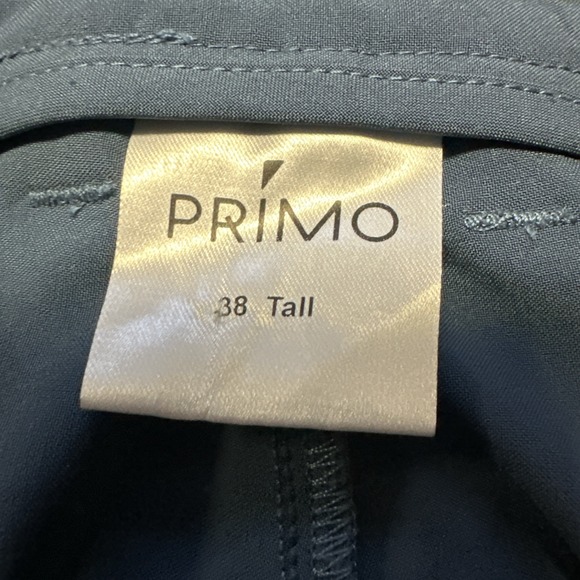 Primo Pants Mens 38 Gray Blue Golf Performance Ankle‎ Zip Breathable 38x30 - Picture 3 of 9